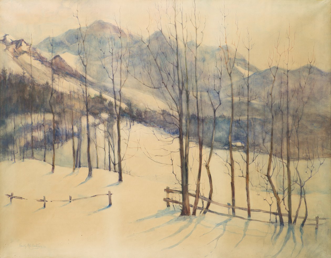 In het Berner Oberland door Emily Murray Paterson