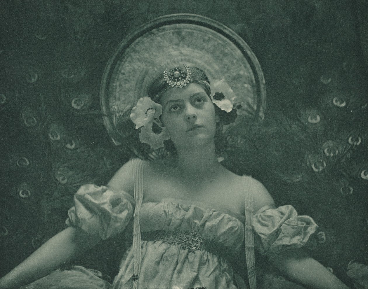 La Cigale,1899 (foto) door Emma Justine Farnsworth