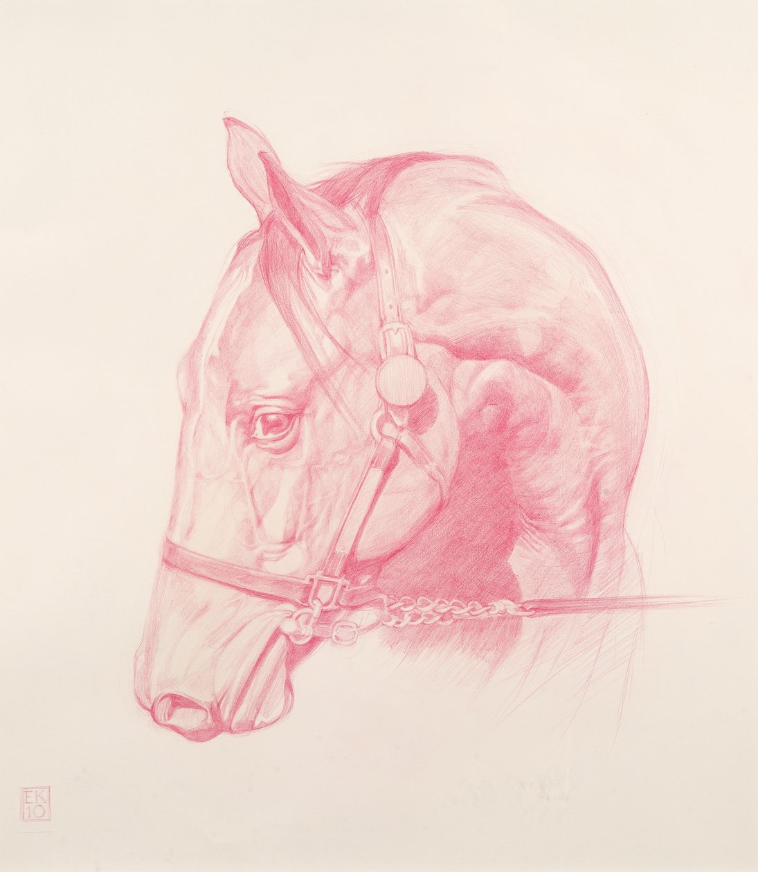 Portret Hoofd, 2010 door Emma Kennaway