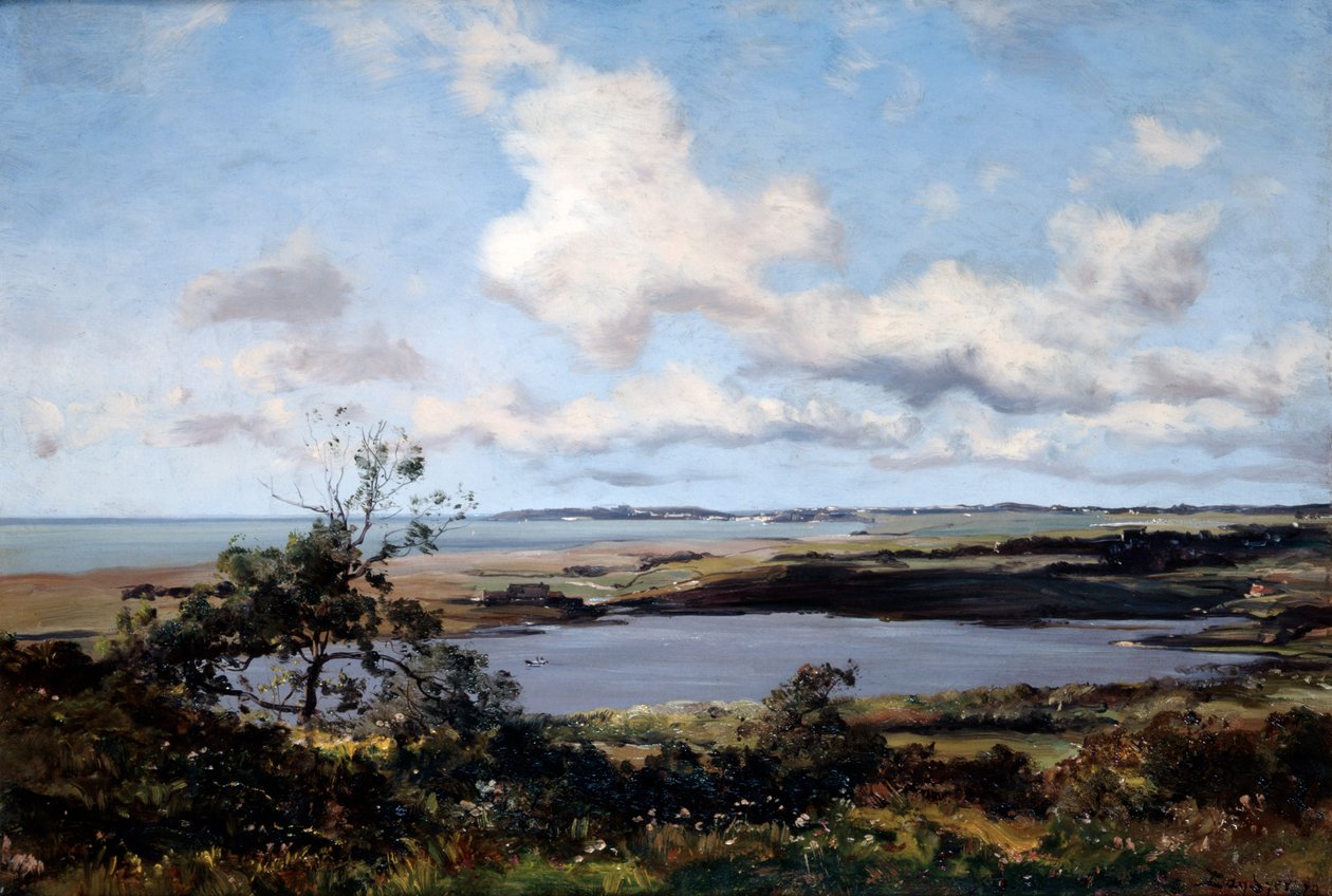 De vijver van de bel, 1879 door Emmanuel Lansyer