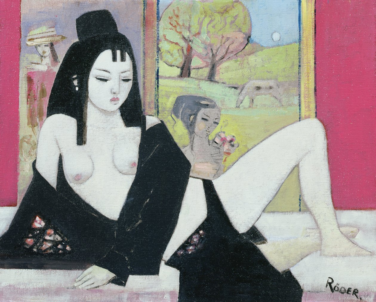 Zwarte Kimono, 2008 door Endre Roder