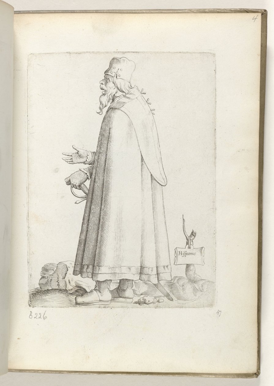 Hispanus door Enea Vico