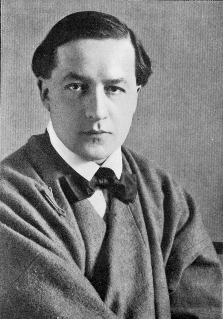 Edmund Dulac, 1915 door English Photographer