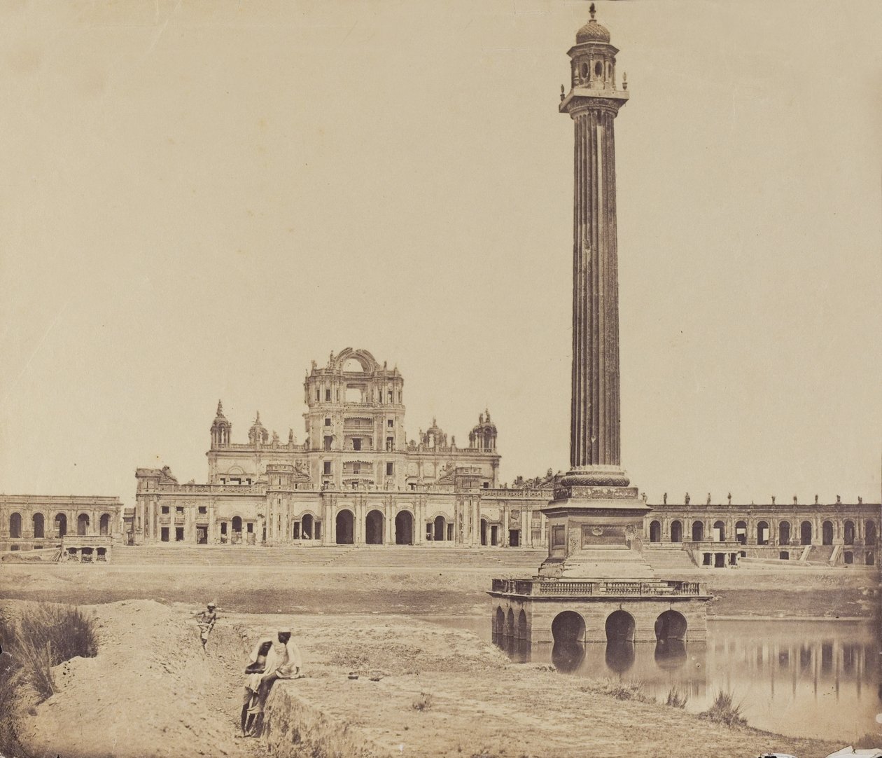Indiaas paleis, ca. 1858 door English Photographer