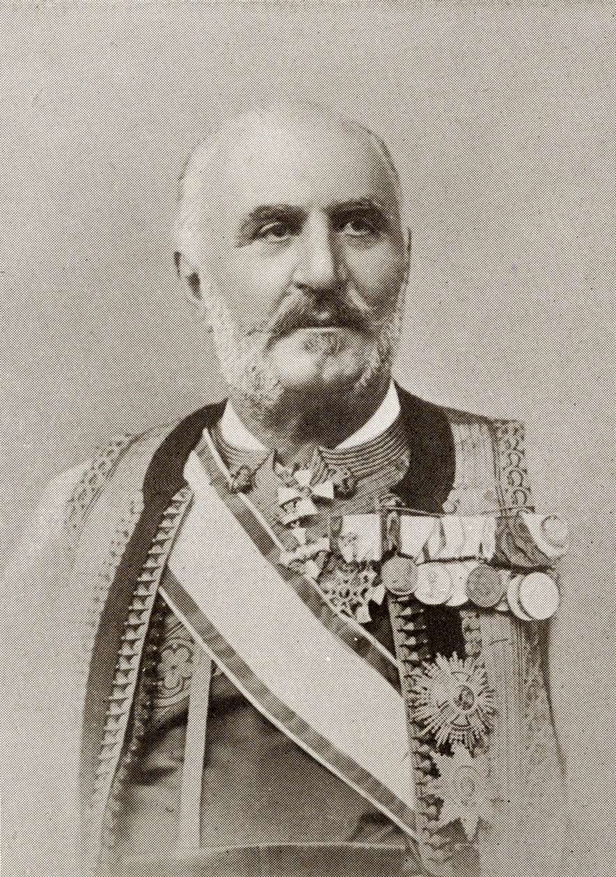 Koning Nicolaas I van Montenegro, uit 