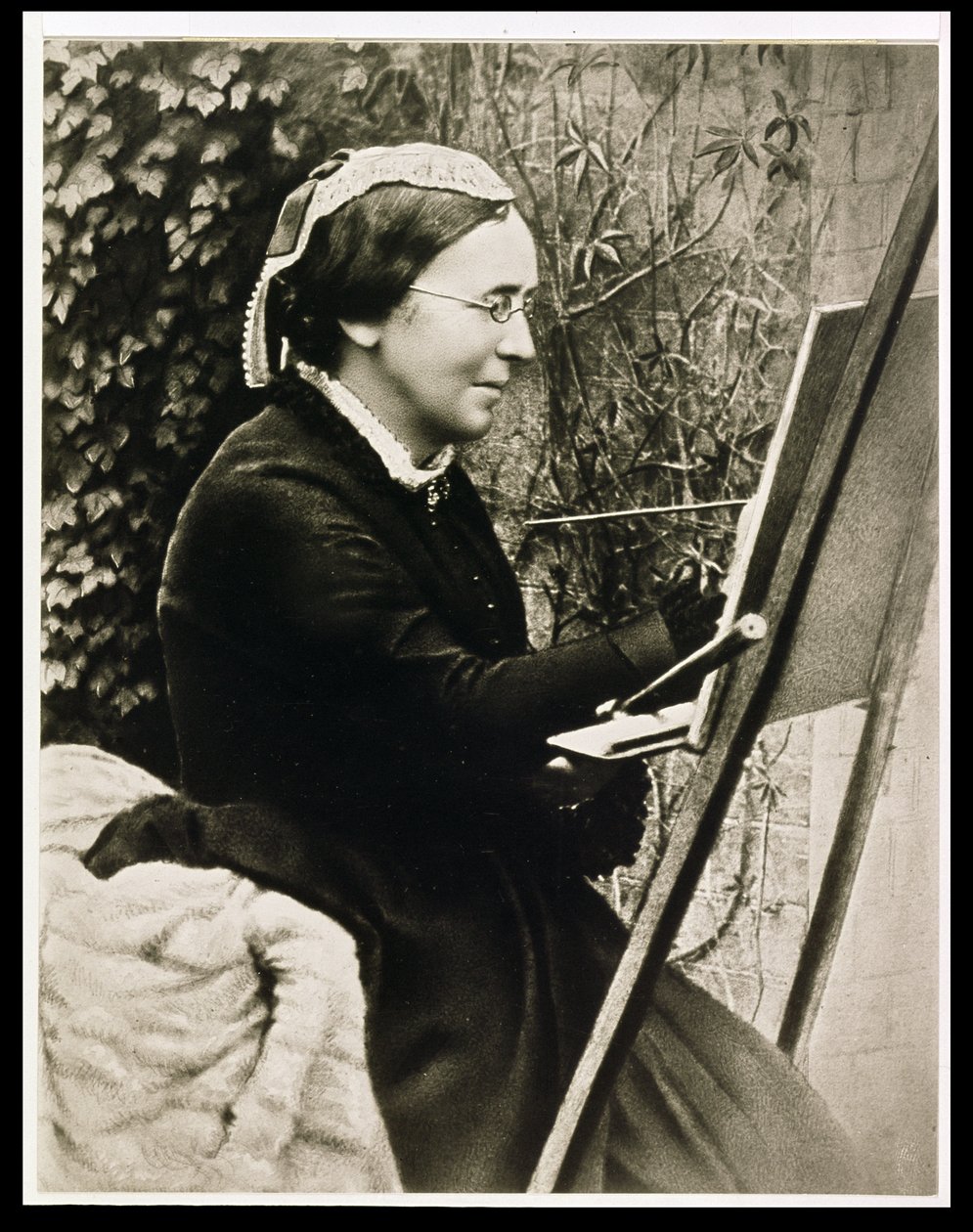 Marianne North (sepia foto) door English Photographer