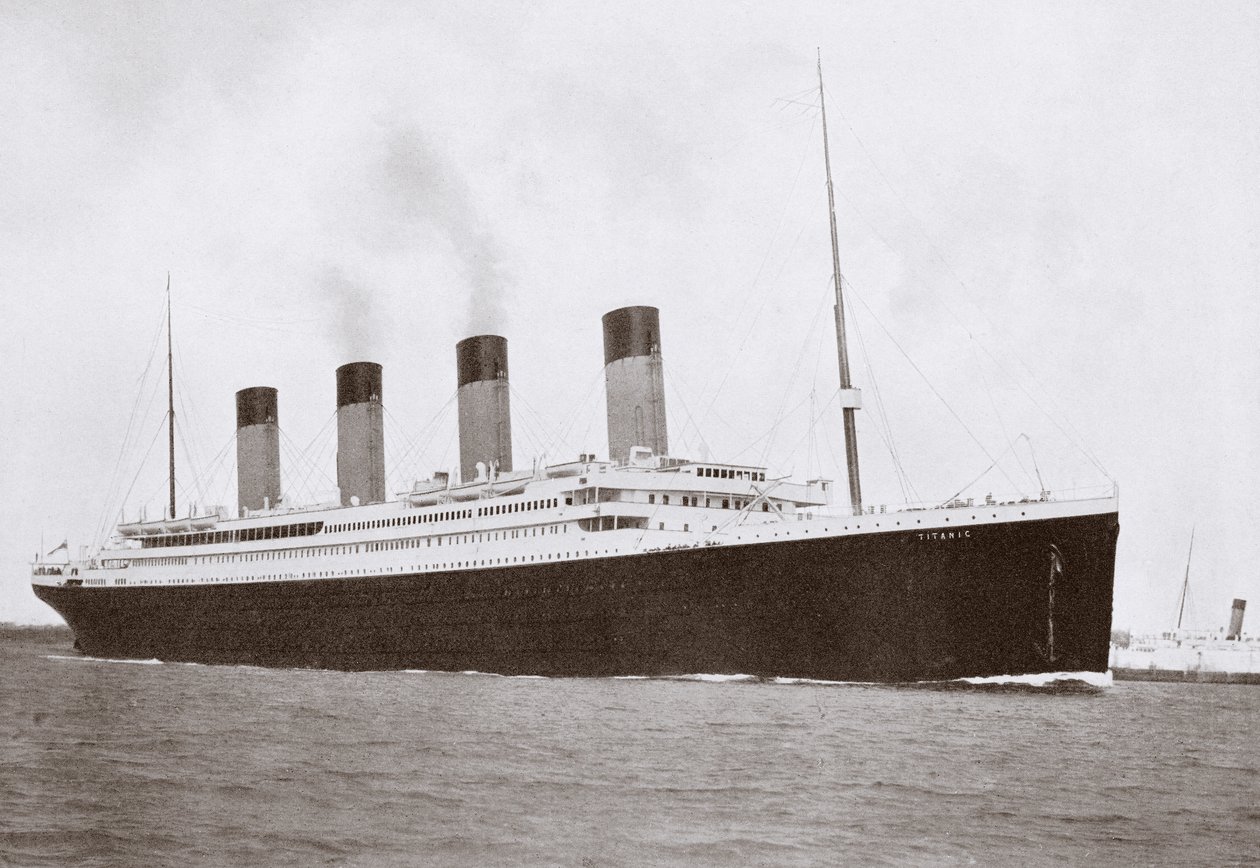RMS Titanic van de White Star Line door English Photographer