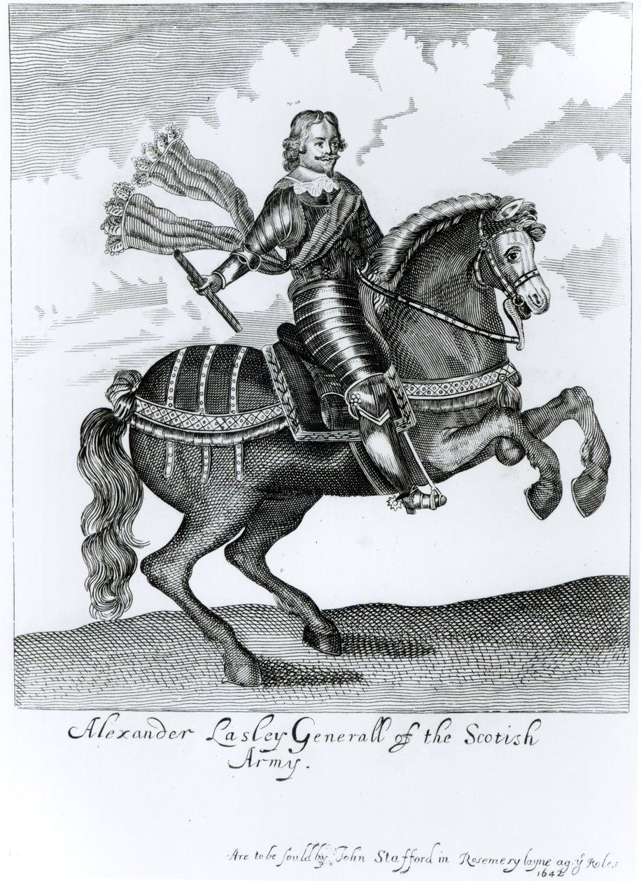 Alexander Leslie (c.1580-1661) 1e Graaf van Leven door English School