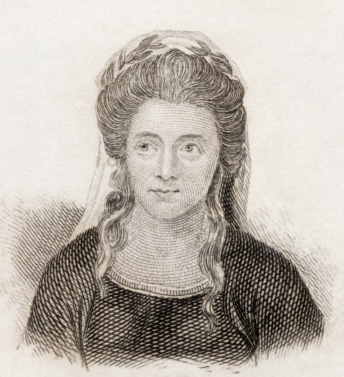 Anna Seward, 1825 door English School