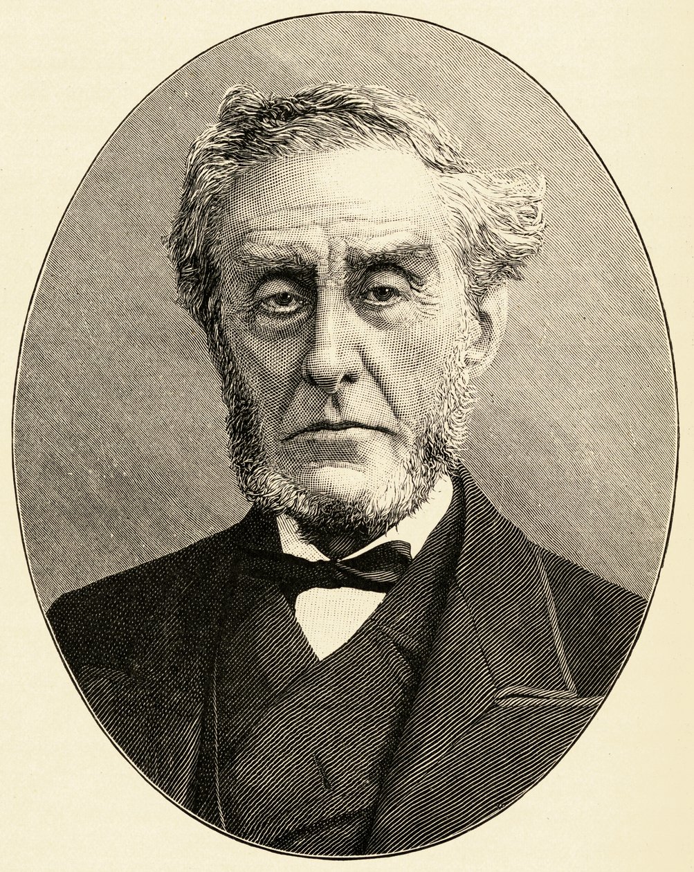 Anthony Ashley Cooper (1801-85) 7e Graaf van Shaftesbury door English School