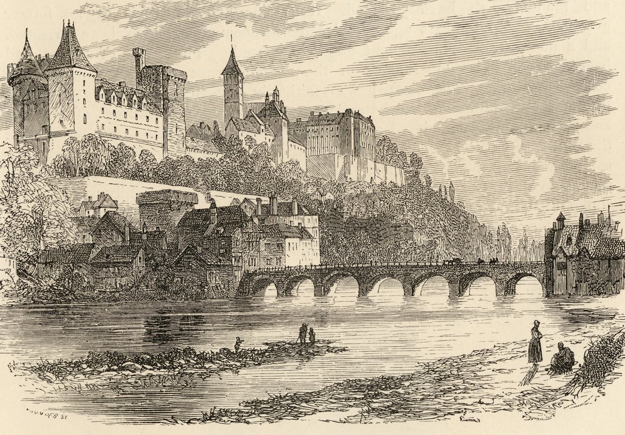 Kasteel van Pau, Spanje, uit het boek 