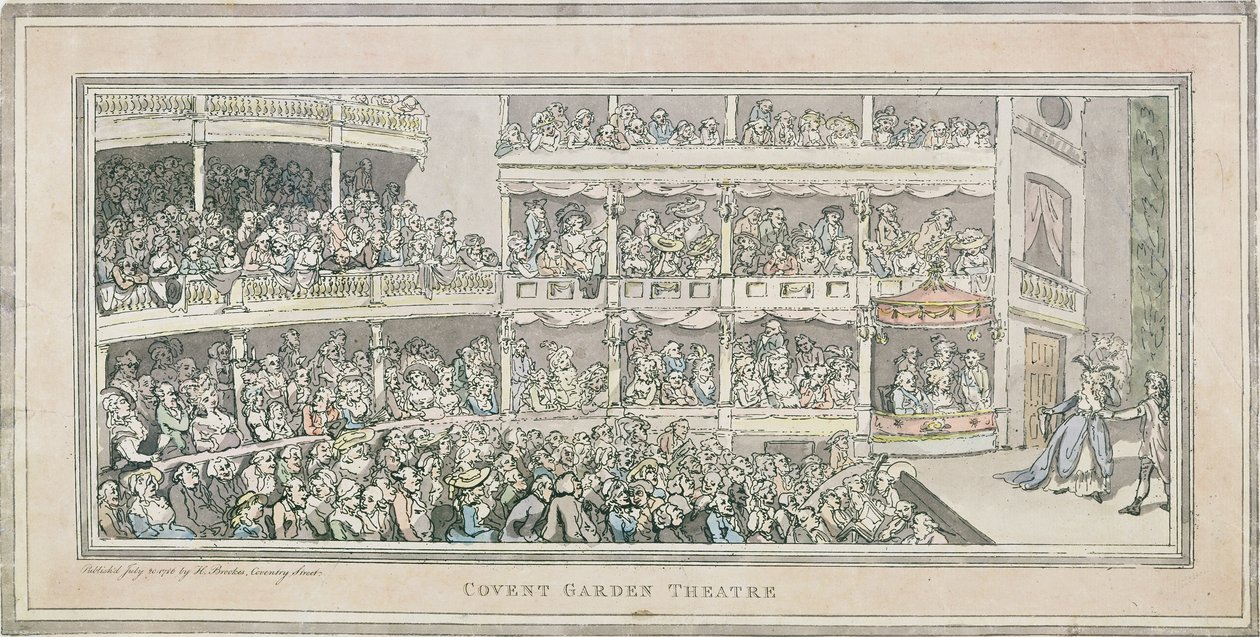 Covent Garden Theatre, 1786 door English School