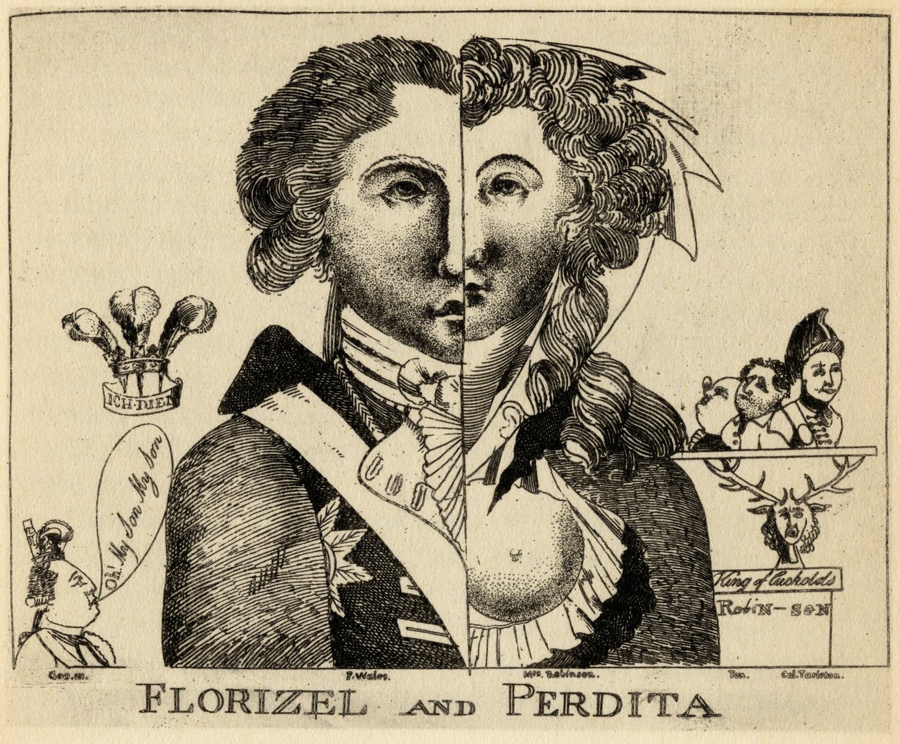 Florizel en Perdita door English School