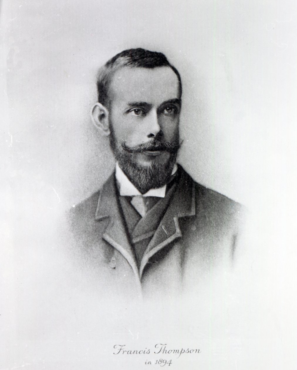Francis Thompson, gegraveerd door Emery Walker, 1894 door English School