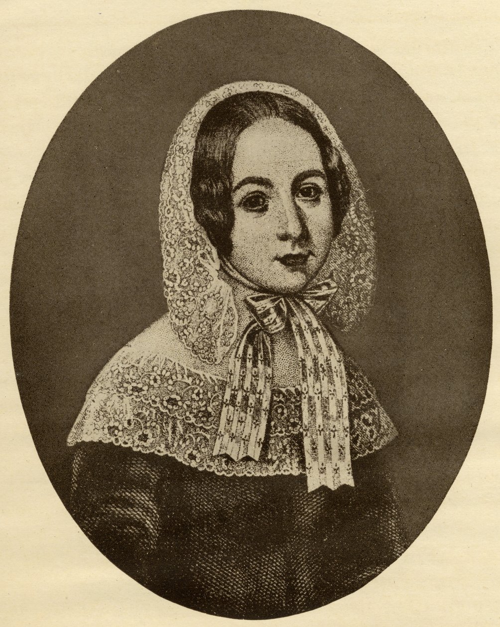 Fredrika Bremer (1801-65) door English School
