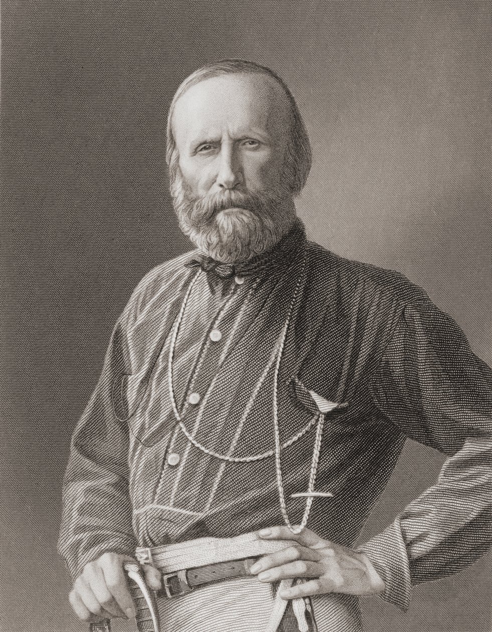 Giuseppe Garibaldi, 1883 door English School