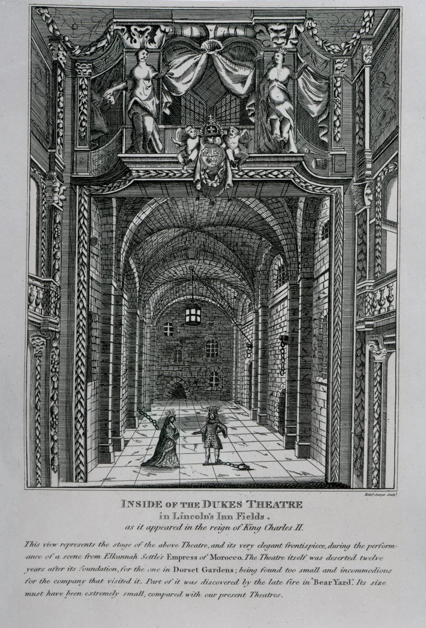 Interieur van het Hertogstheater in Lincoln