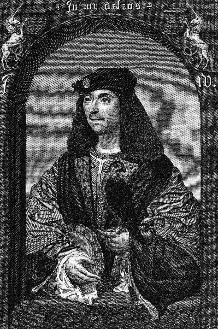 Koning James IV van Schotland, 1796 door English School