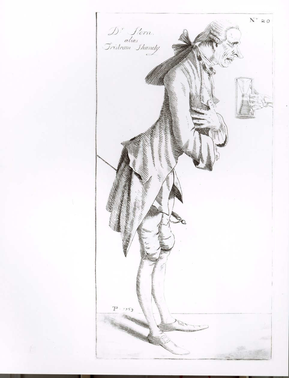 Laurence Sterne door English School