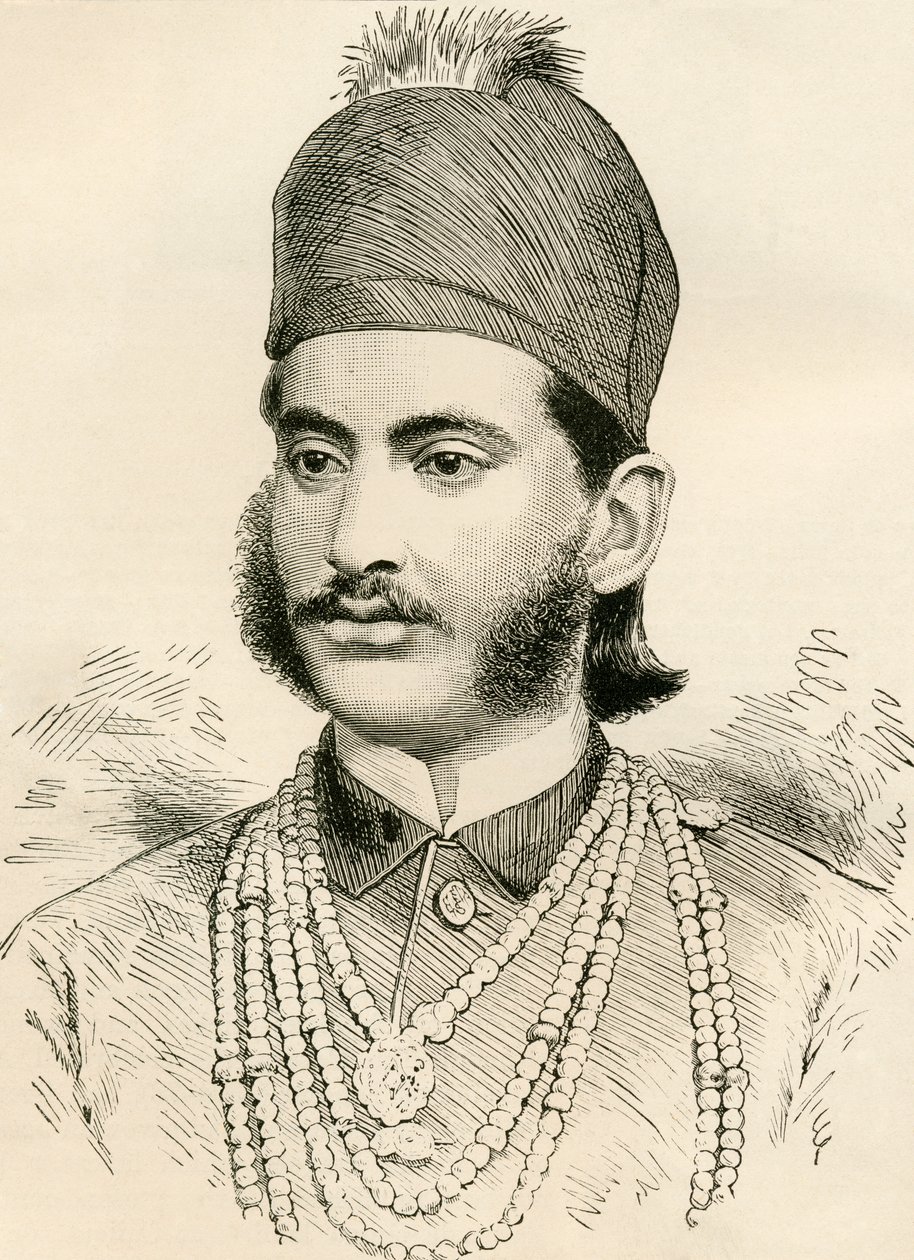 Mahbub Ali Khan, Asaf Jah VI, uit 