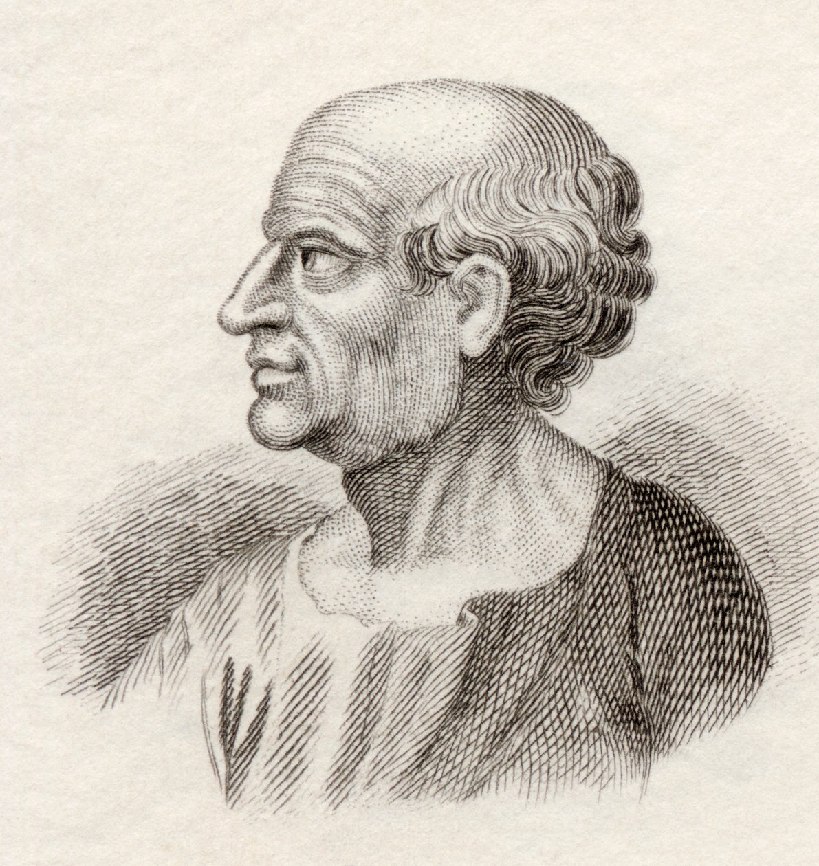 Marcus Porcius Cato, 1825 door English School