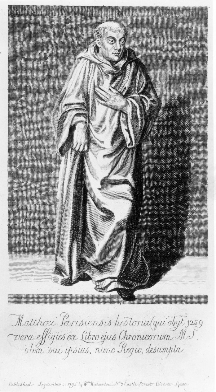 Matthew Paris, 1795 door English School