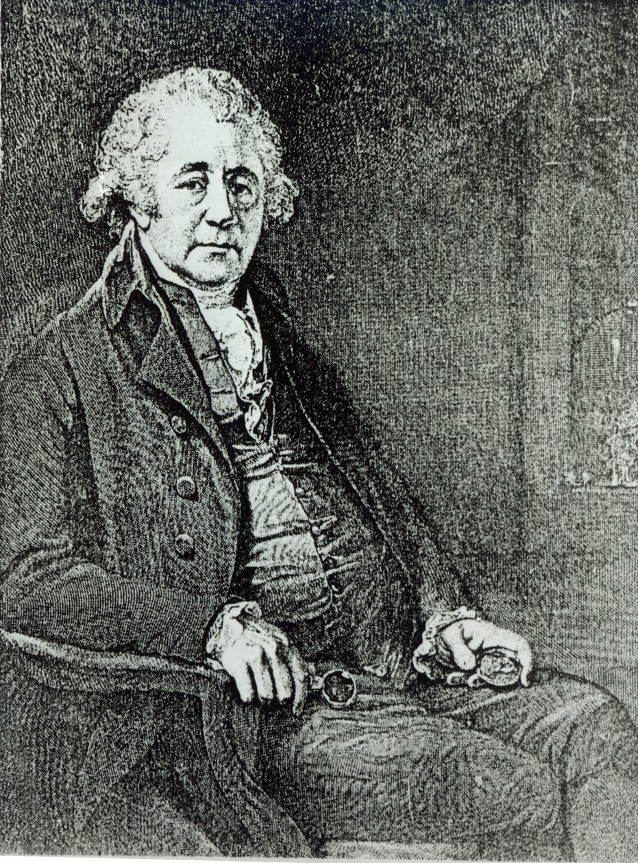 Portret van Matthew Boulton (1728-1809) door English School