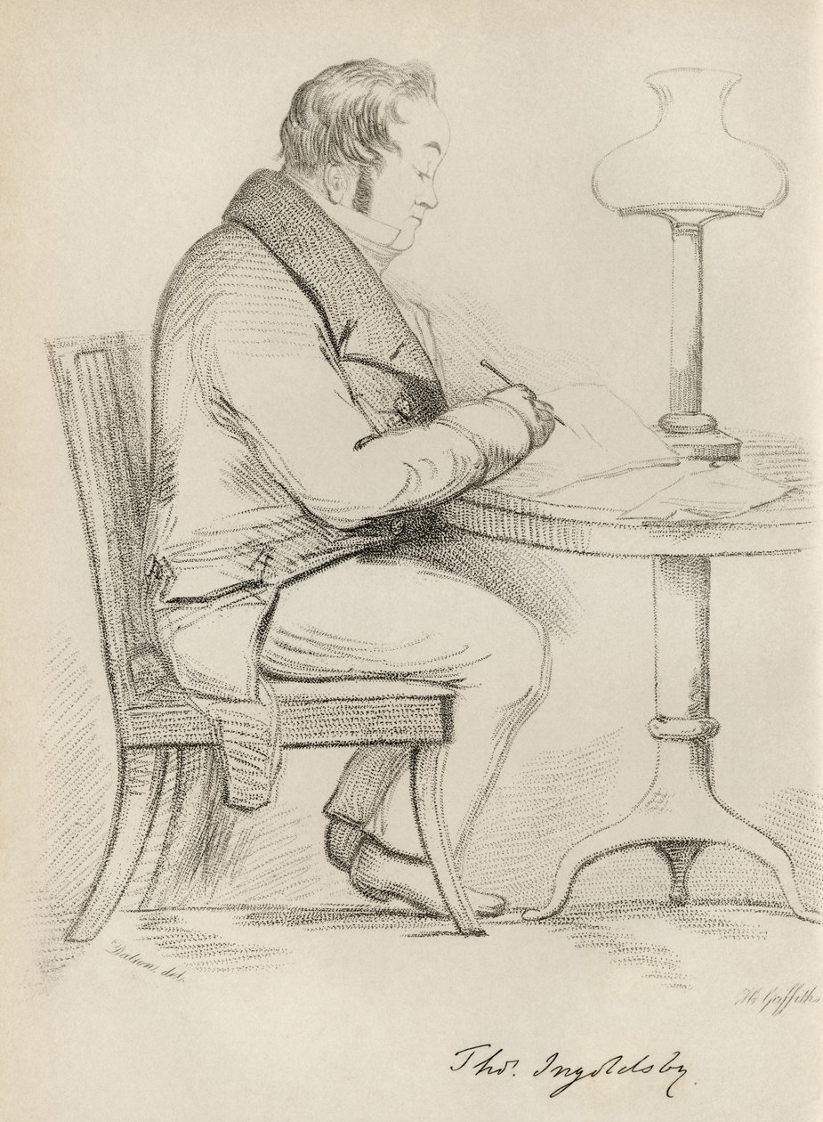 Portret van Thomas Ingoldsby, uit 