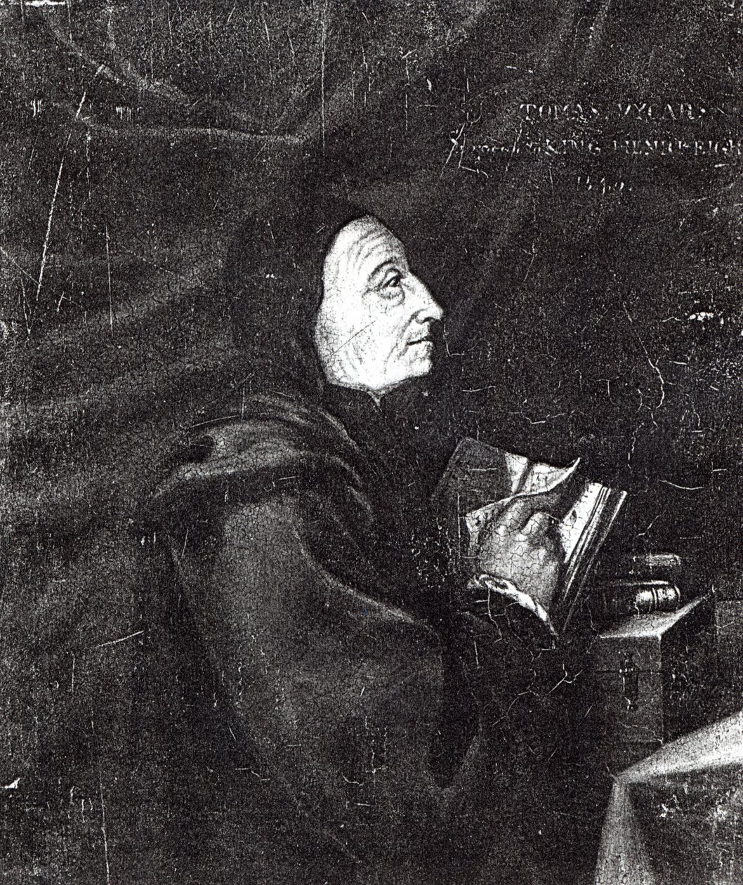 Portret van Thomas Vicary (overleden 1561) door English School