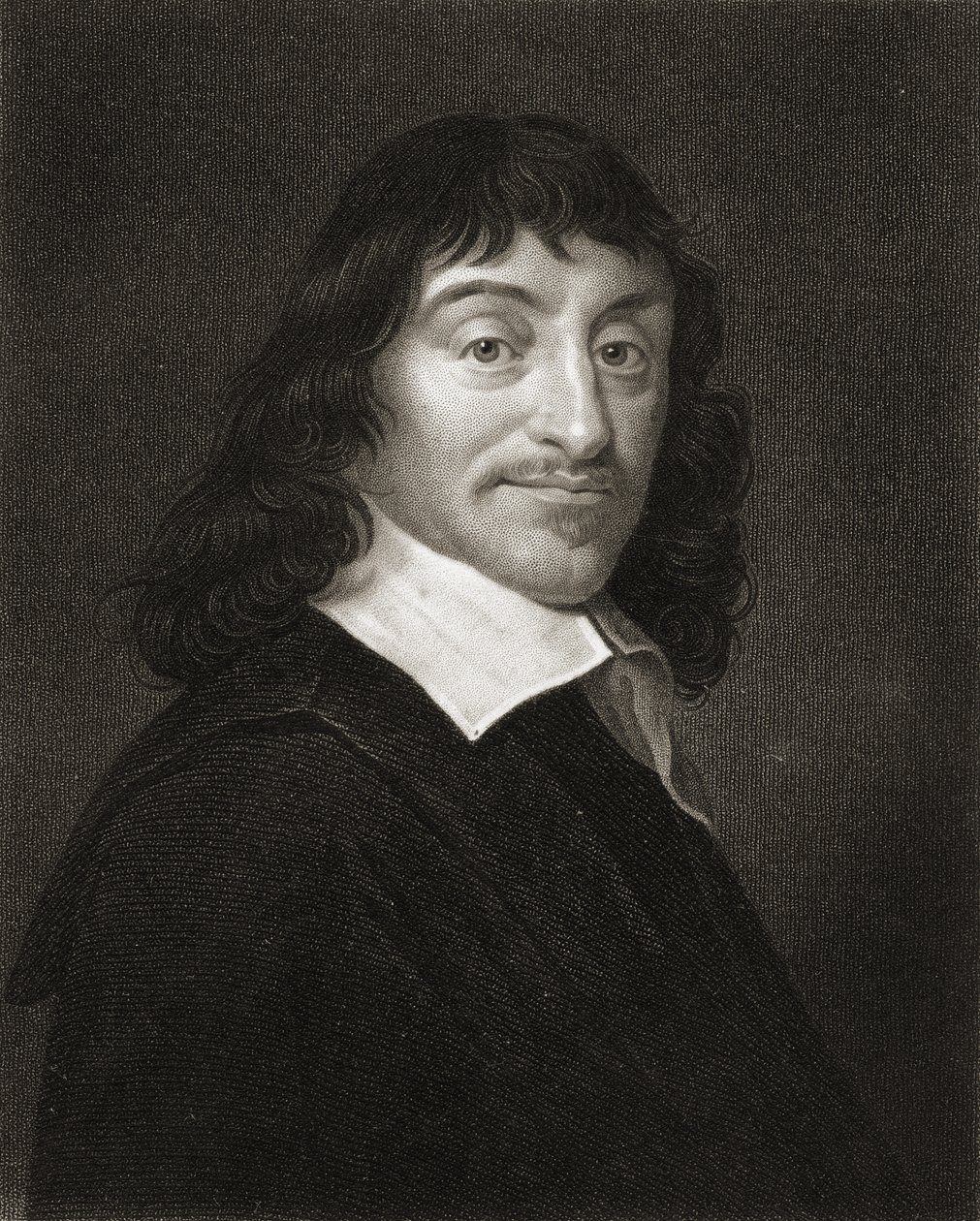 Rene Descartes (1596-1650) door English School
