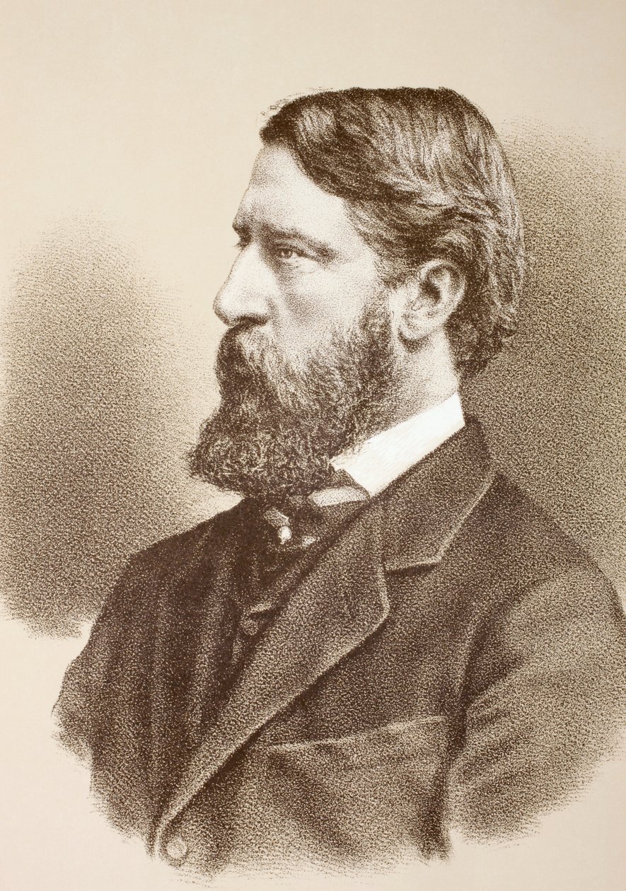 Spencer Compton Cavendish, 8e Hertog van Devonshire, c.1890 door English School
