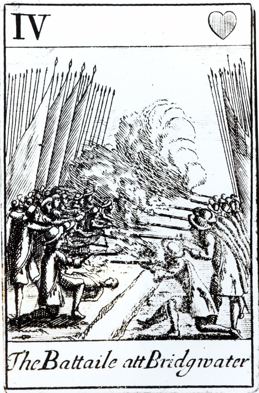De slag bij Bridgwater, 6 juli 1685 door English School