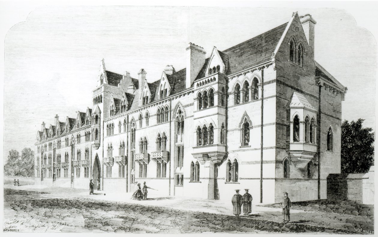 The Meadow Buildings, Christ Church, Oxford door English School