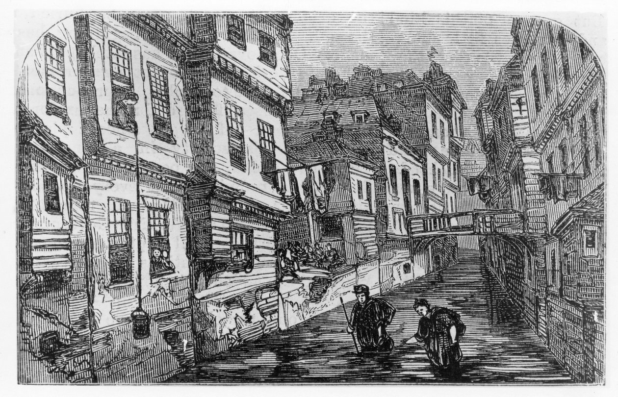 De rivier Fleet, ca. 1880
