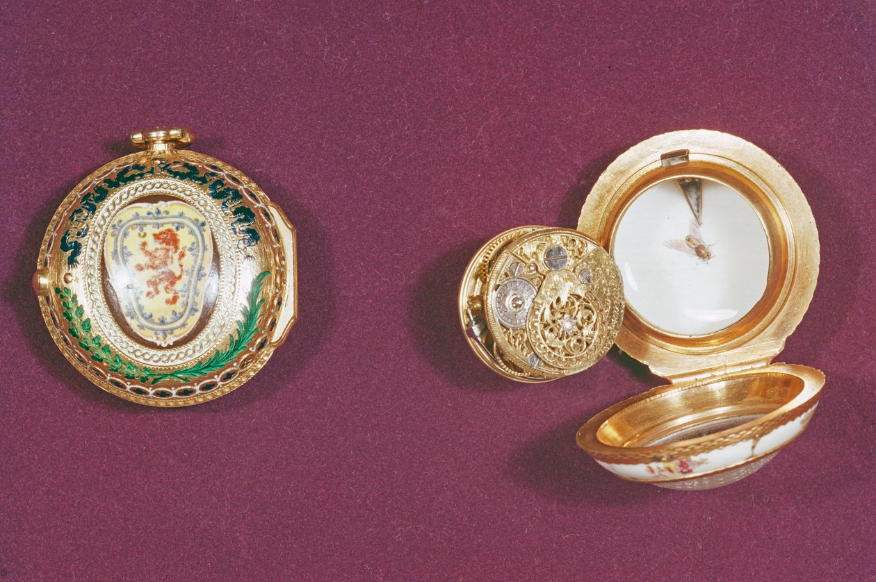 Horloges door Richard Carrington en J.Grantham, 1770 door English School