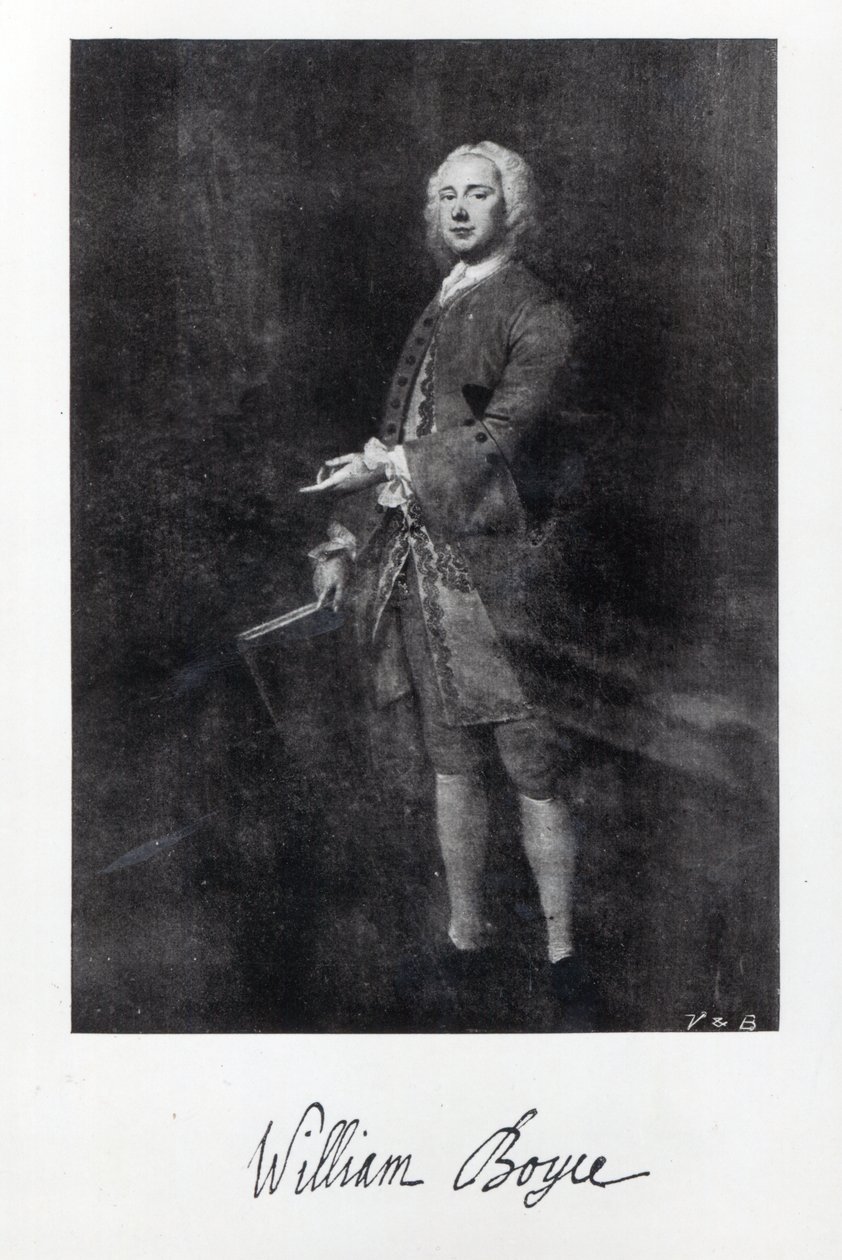 William Boyce door English School