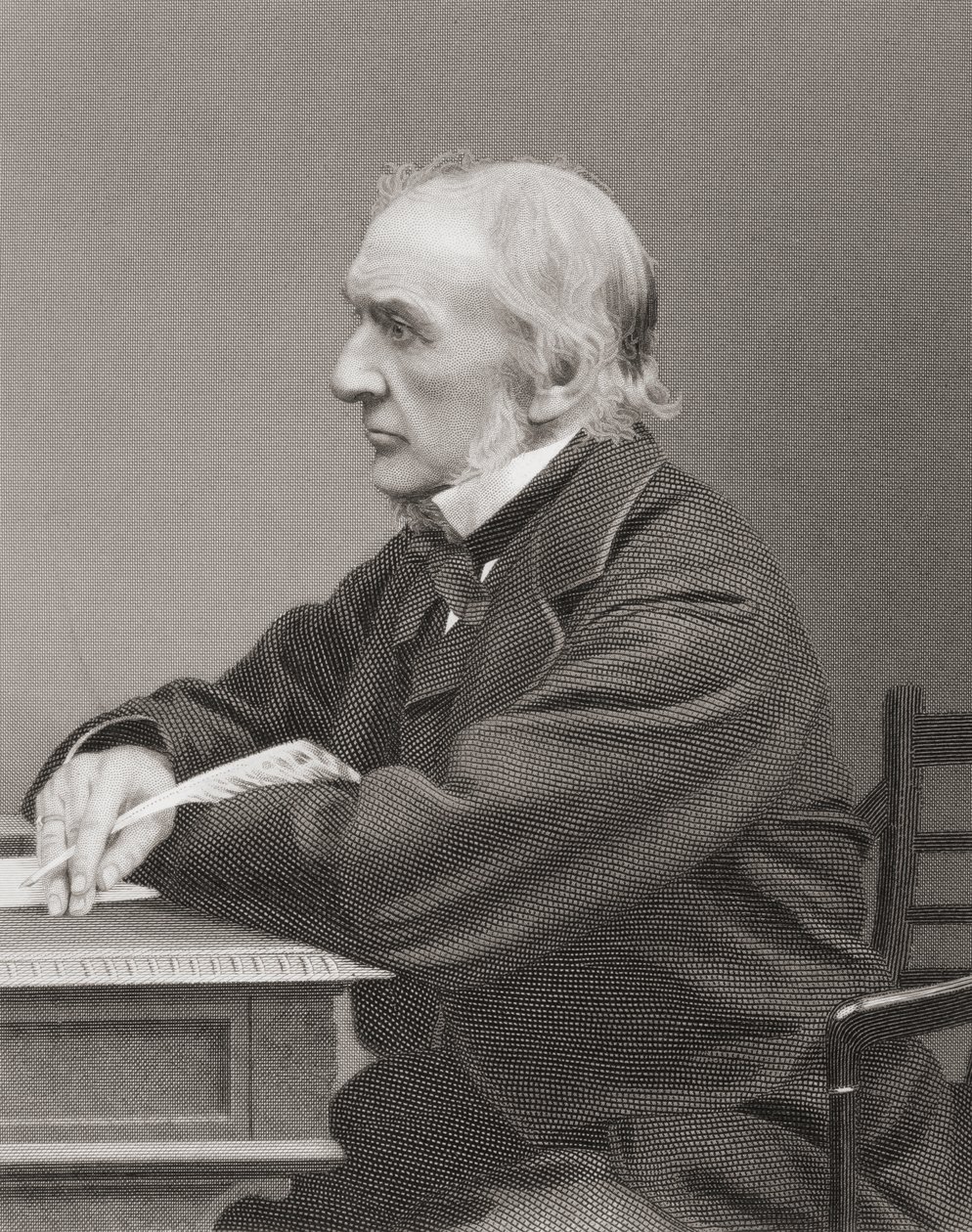 William Ewart Gladstone, 1883 door English School