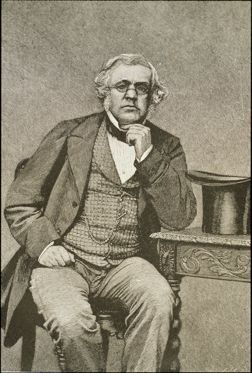 William Makepeace Thackeray (1811-63) door English School