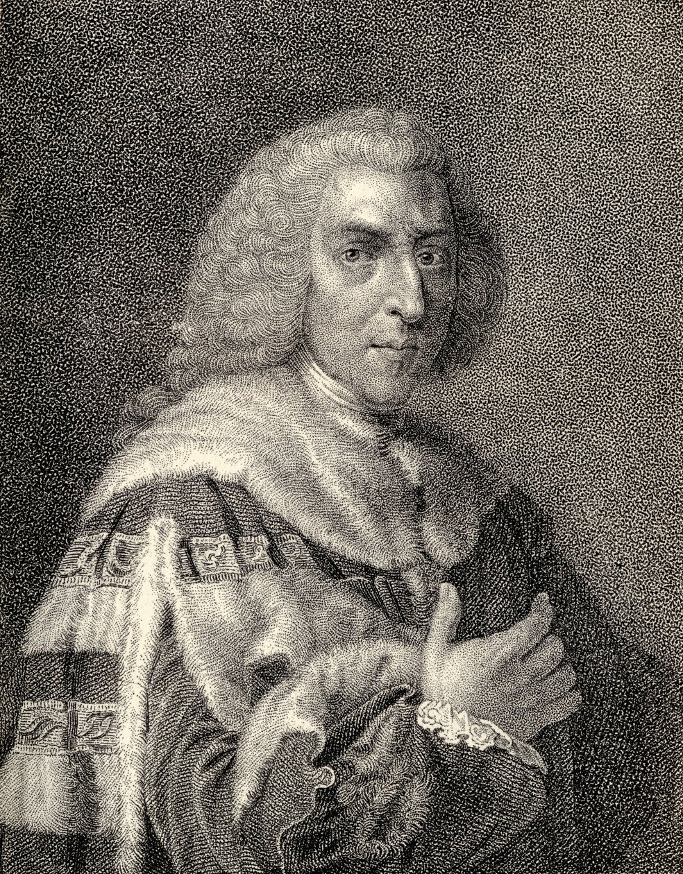 William Pitt de Oudere, illustratie uit 