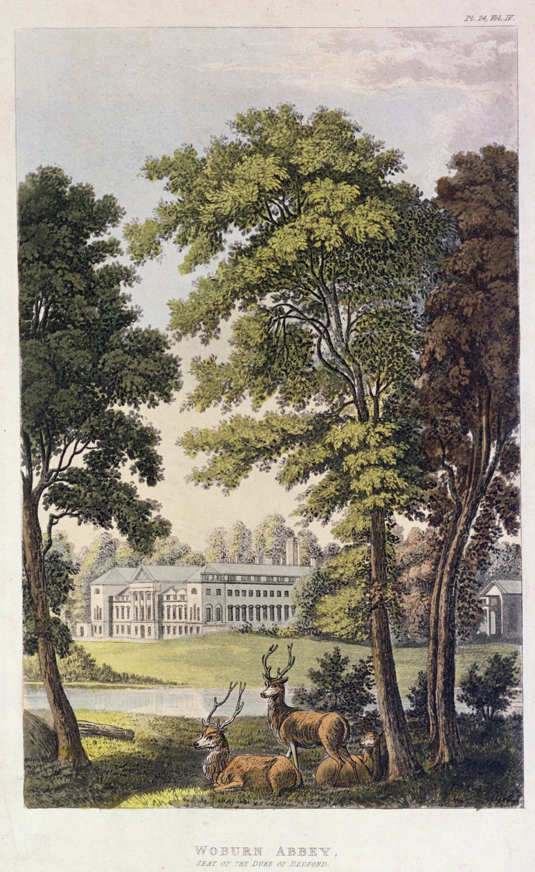 Woburn Abbey, uit Ackermann