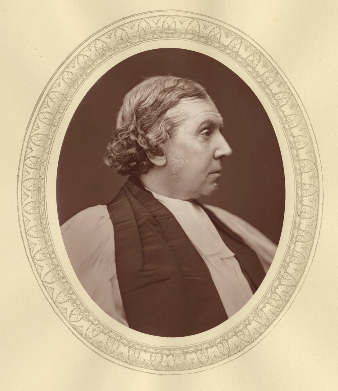 Archibald Campbell Tait, de aartsbisschop van Canterbury door English Photographer