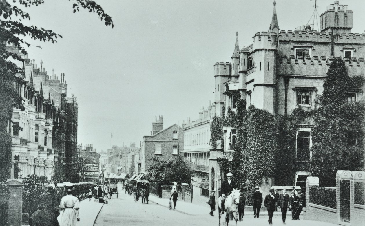 Ellerker College voor de dochters van heren, Richmond Hill, Richmond: algemeen uitzicht, 1895 door English Photographer