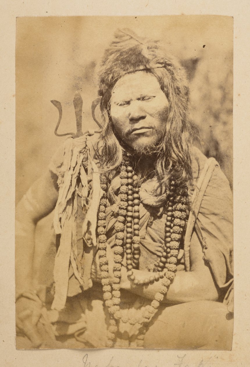 Nepalese fakir, uit 