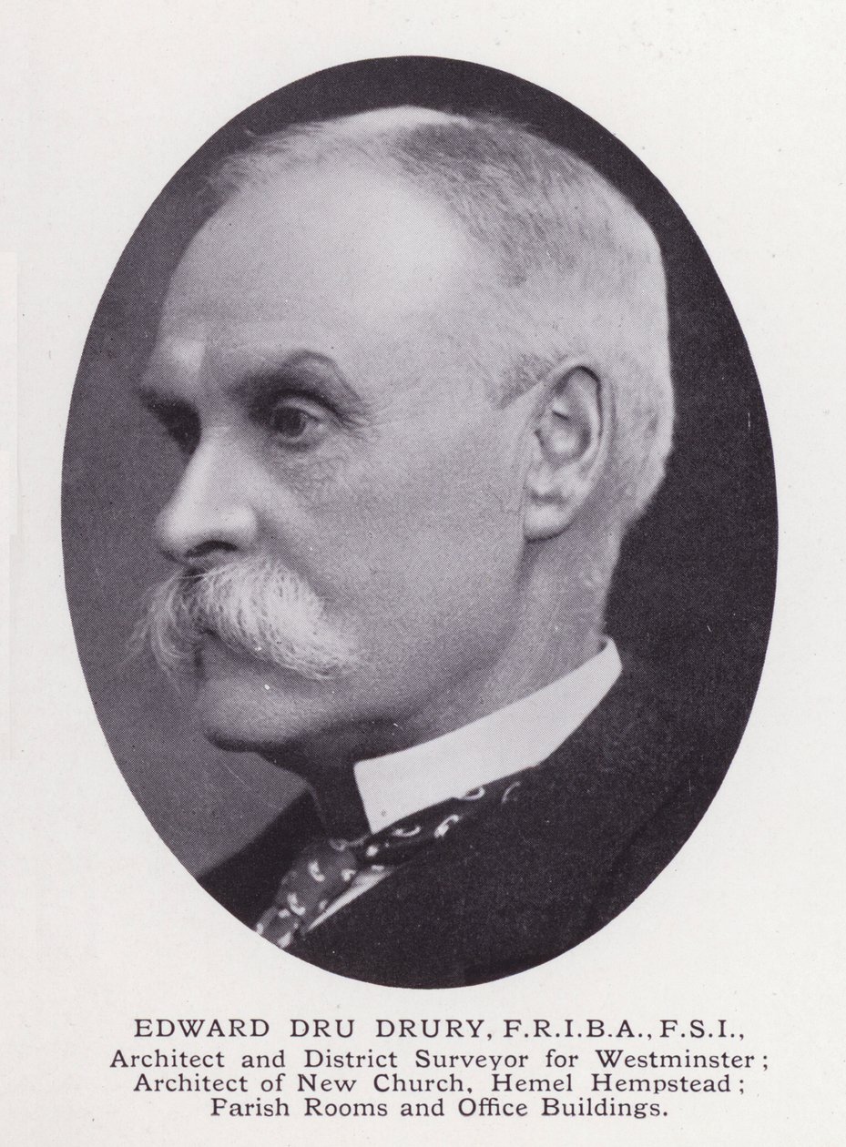 Prominente mannen van Londen: Edward Dru Drury door English Photographer