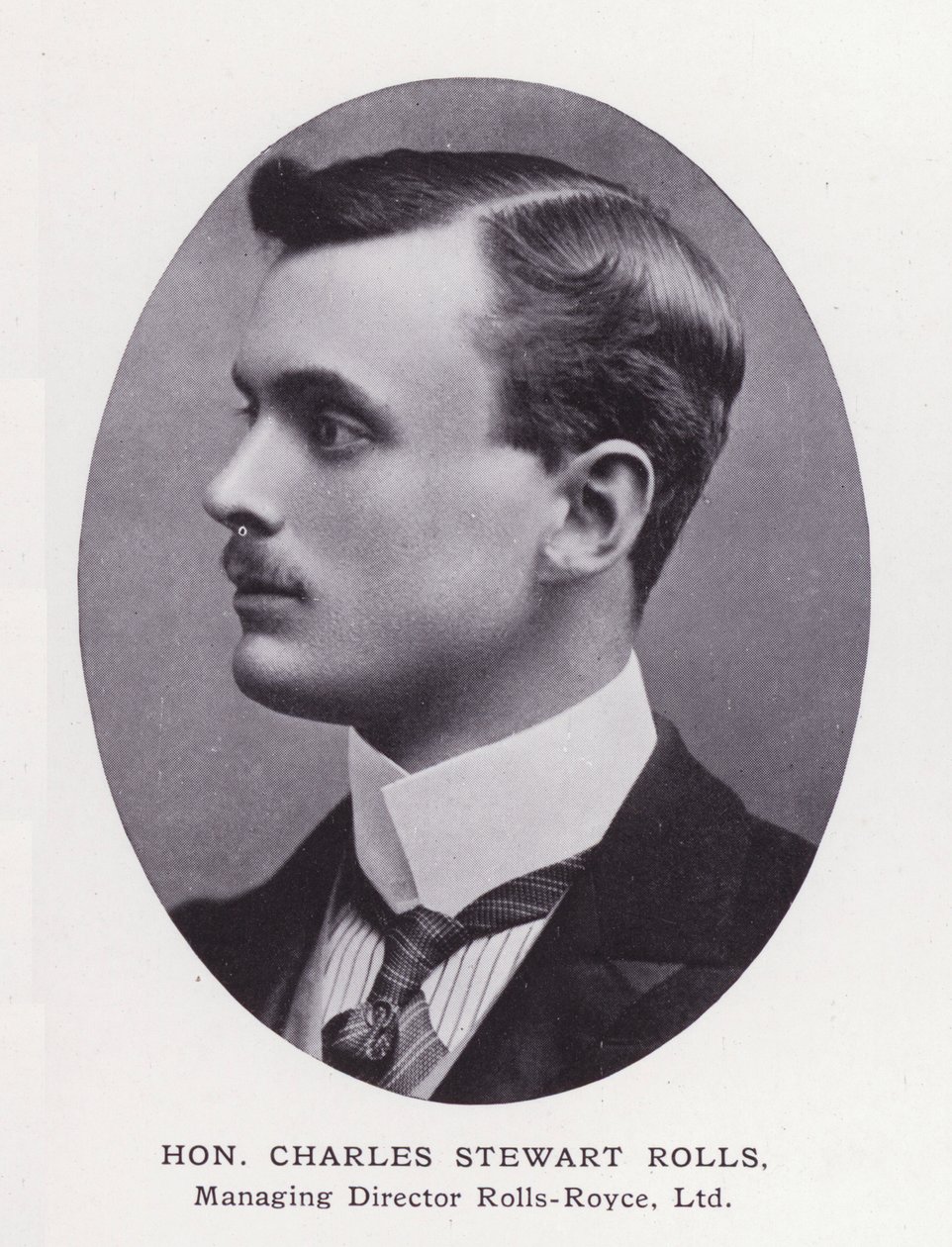 Prominente Mannen van Londen: Hon Charles Stewart Rolls door English Photographer