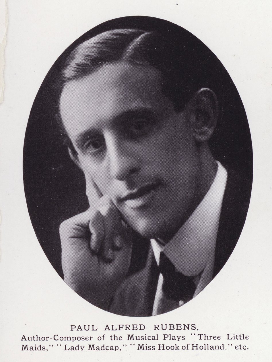 Prominente mannen van Londen: Paul Alfred Rubens door English Photographer