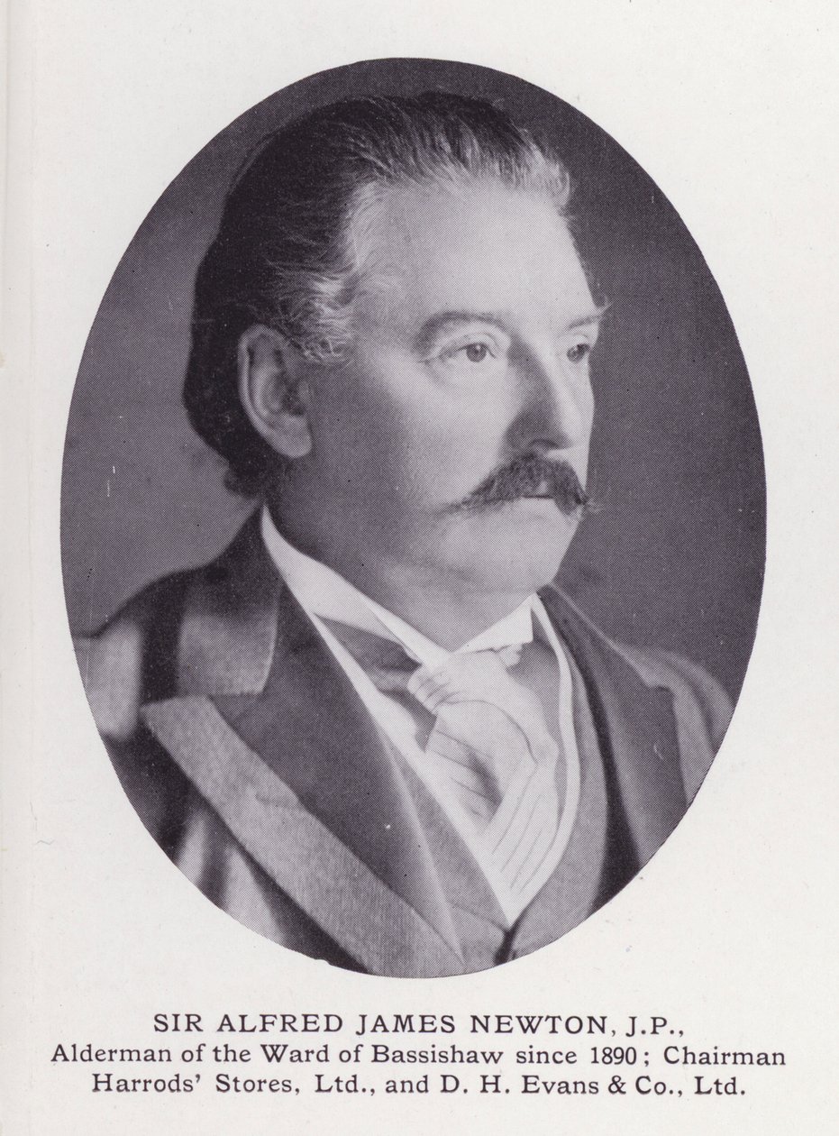 Prominente mannen van Londen: Sir Alfred James Newton door English Photographer