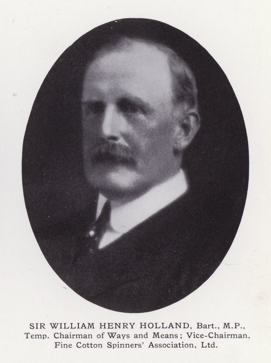 Prominente mannen van Londen: Sir William Henry Holland door English Photographer
