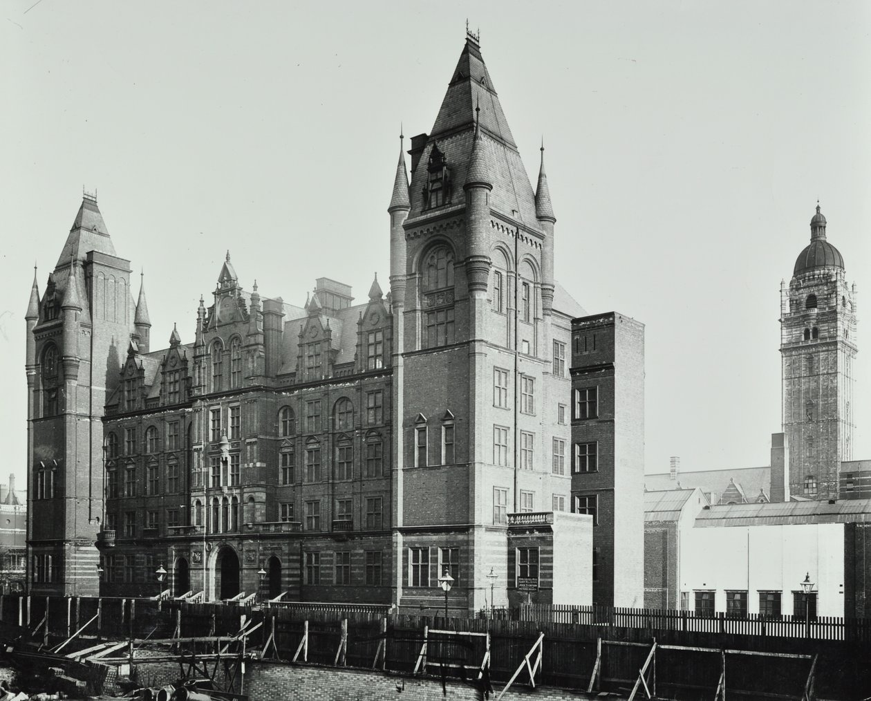 Royal College of Music: Prince Consort Road, 1894 door English Photographer