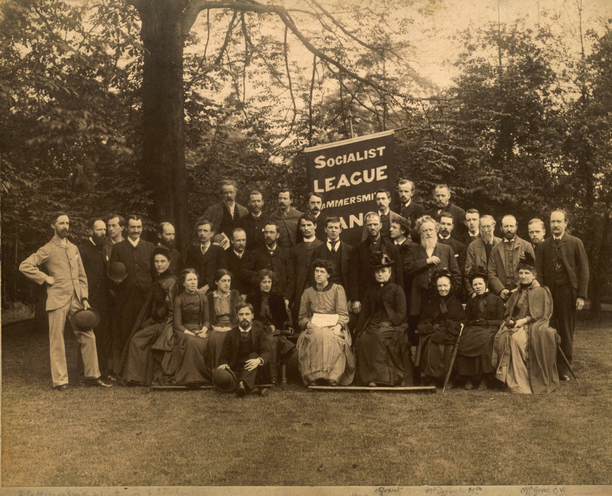 De Hammersmith tak van de Socialistische Liga door English Photographer